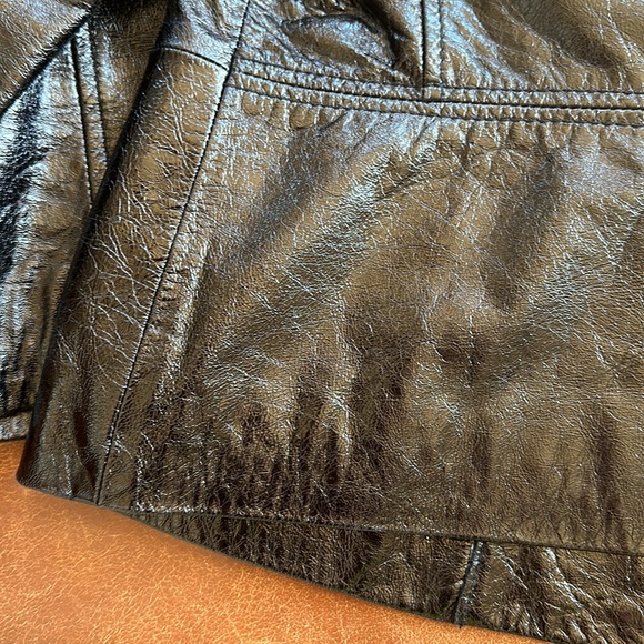 Perfect condition Tory Burch Leather crop jacket - Picture 7 of 11